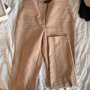 Pink work pants